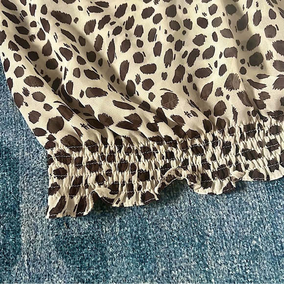 Koton Leopard Print Sleeveless Top - Picture 2 of 5